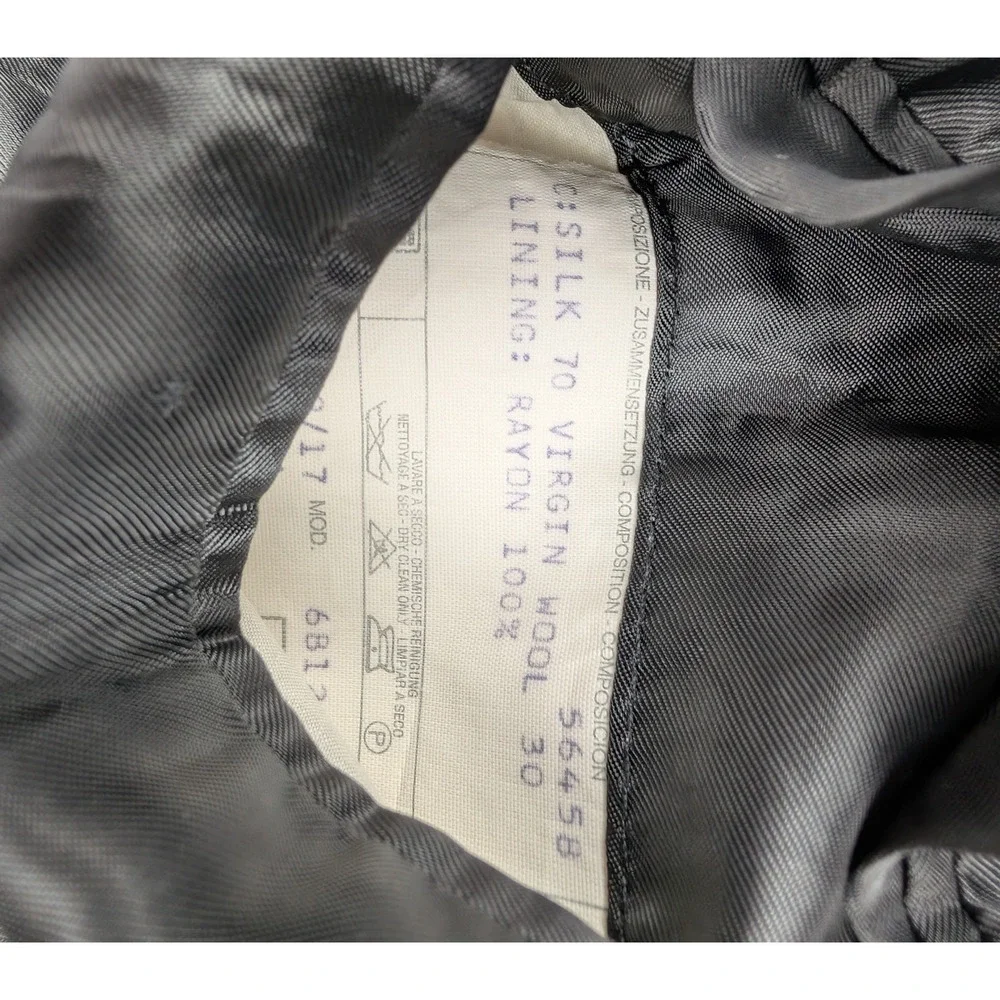 Vintage Polo Ralph Lauren Blazer Mens 44R Silk Wool Italy Preppy Quiet Luxury